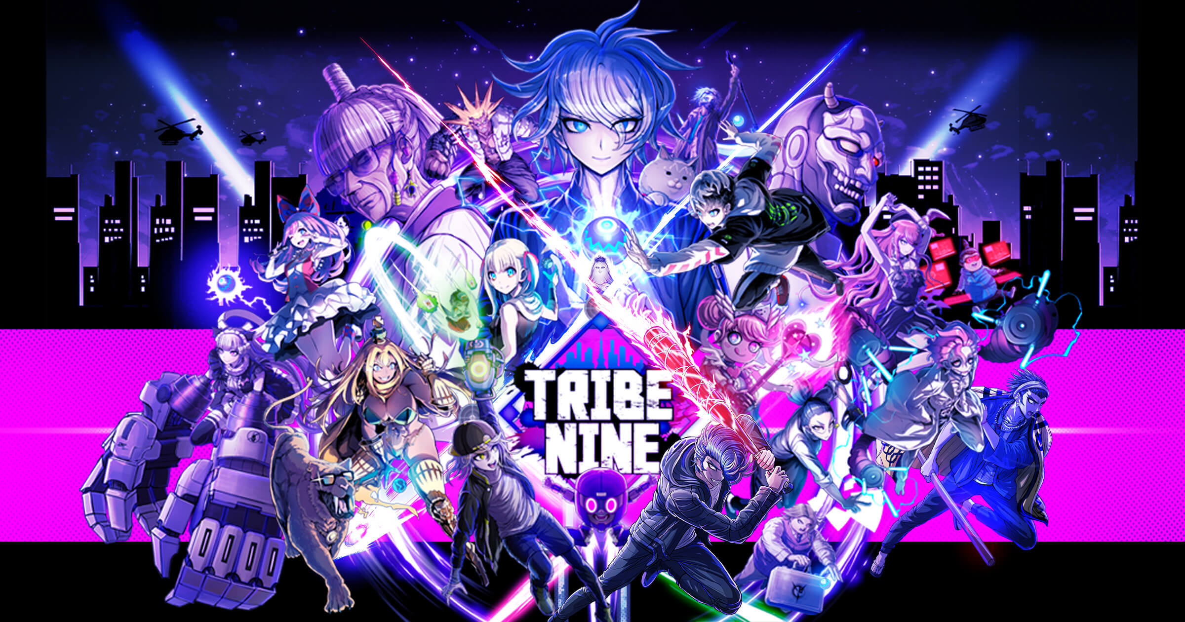 TRIBE NINE (トライブナイン) ティザーサイト